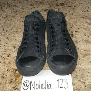 Triple Black Converse